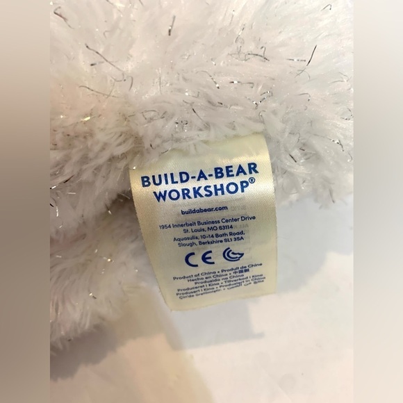 BAB Workshop 2017 Glisten the Reindeer White 20” Plush No Light Christmas - Picture 4 of 5